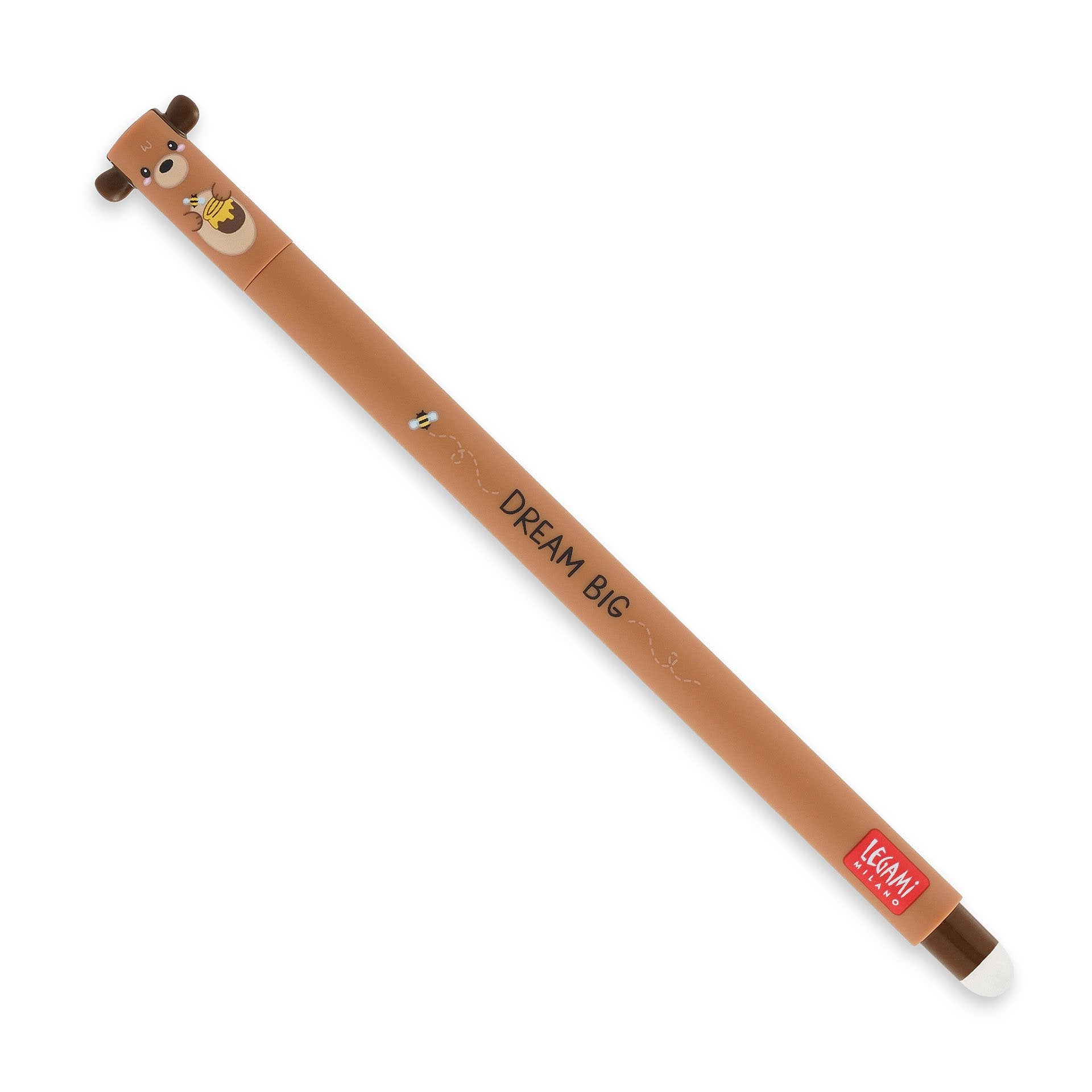 Legami Bear Erasable Gel Pen - Dream Big