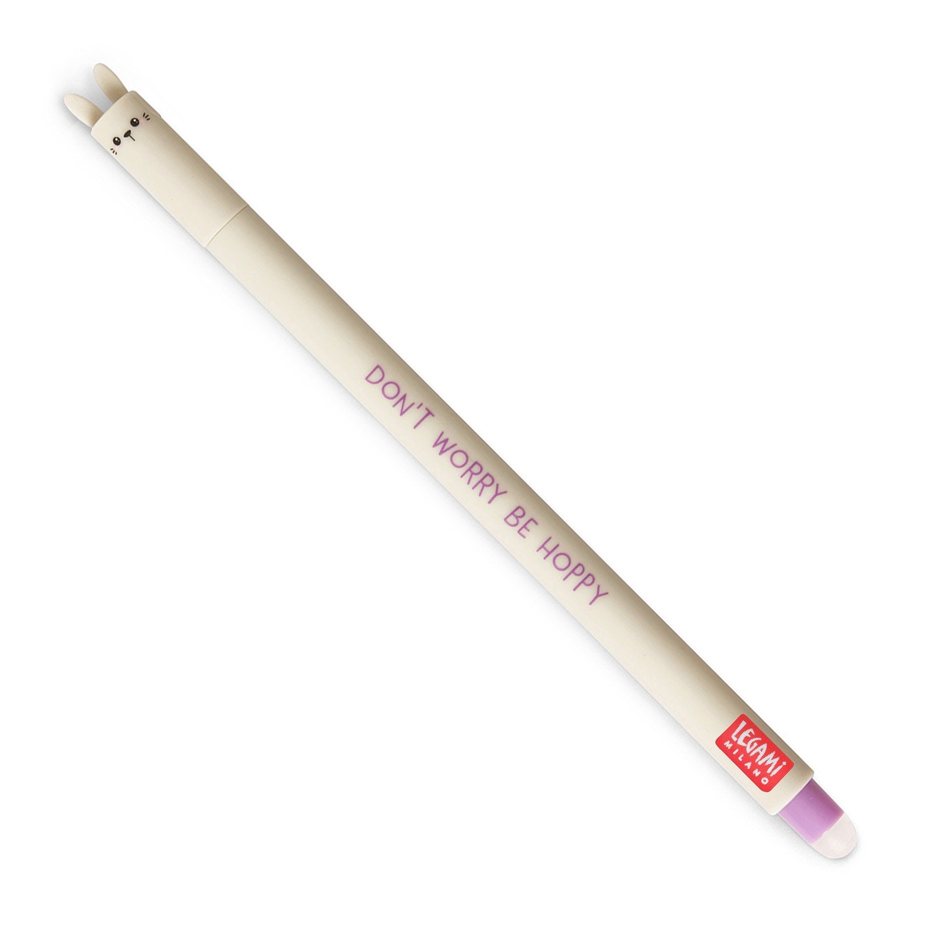Legami Bunny Erasable Gel Pen - Don't Worry Be Hoppy
