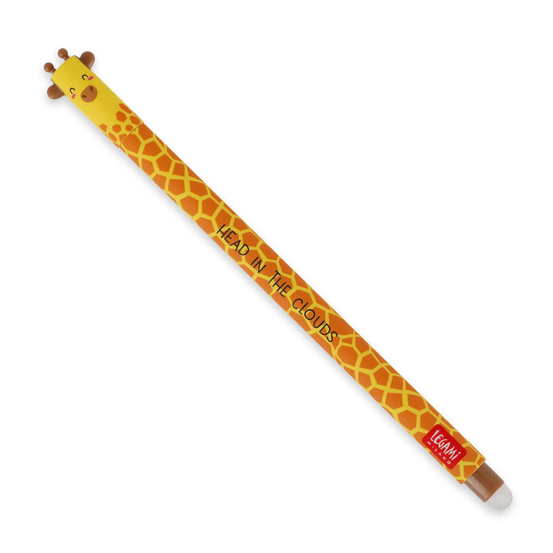 Legami Giraffe Erasable Gel Pen - Head In The Clouds!