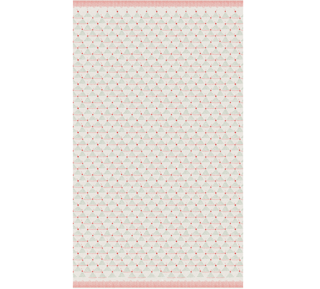 Maileg Gift Wrap Cherry Red
