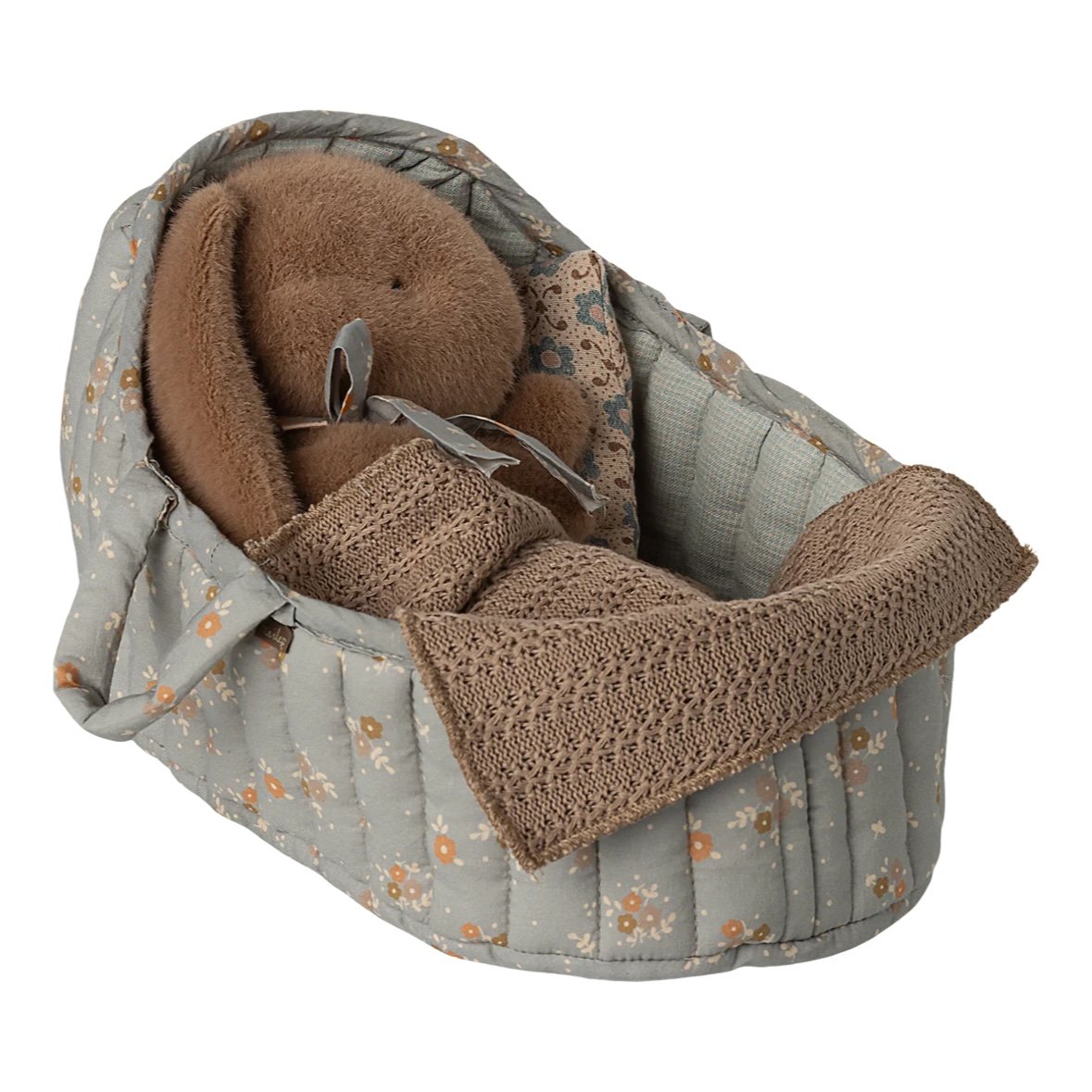 Maileg  Carry Cot, Large - Blue *Due June*