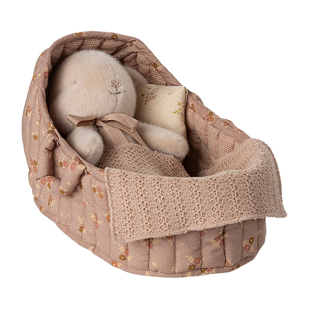 Maileg Carry Cot, Large - Rose *Due June*