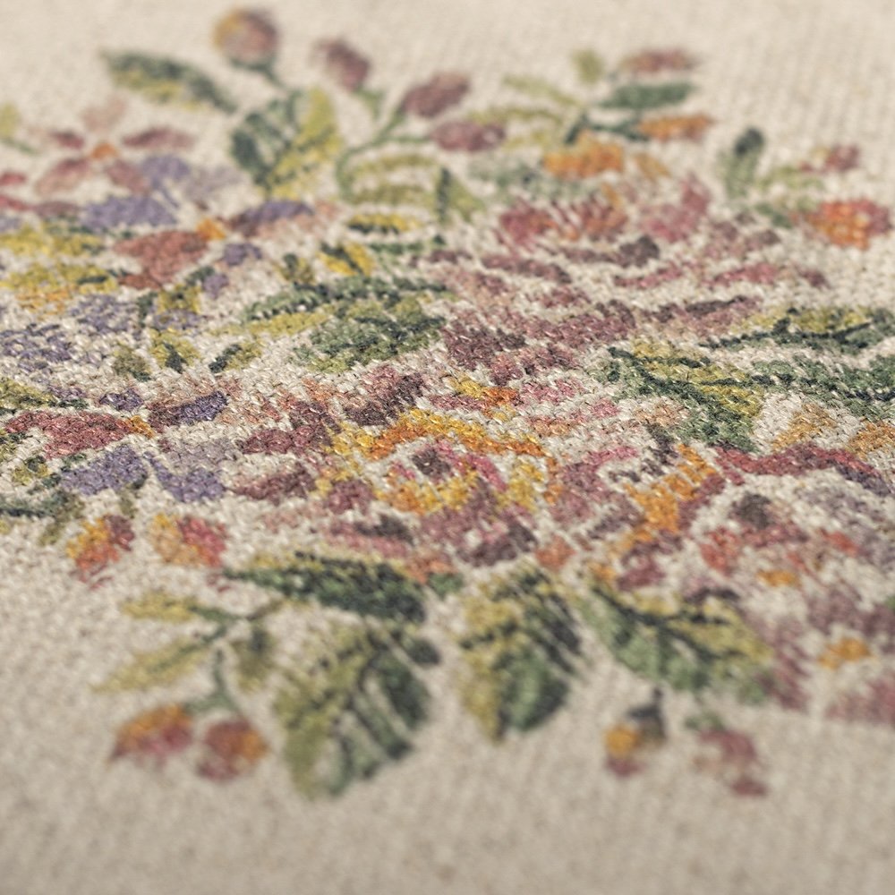 Maileg Rug, Flowers - Medium