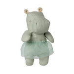 Maileg Safari Friends, Hippo with Skirt, Small - Mint *Due April*