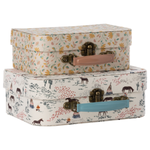 Maileg Suitcase Set 2 Piece Fabric litte wrens nest uk