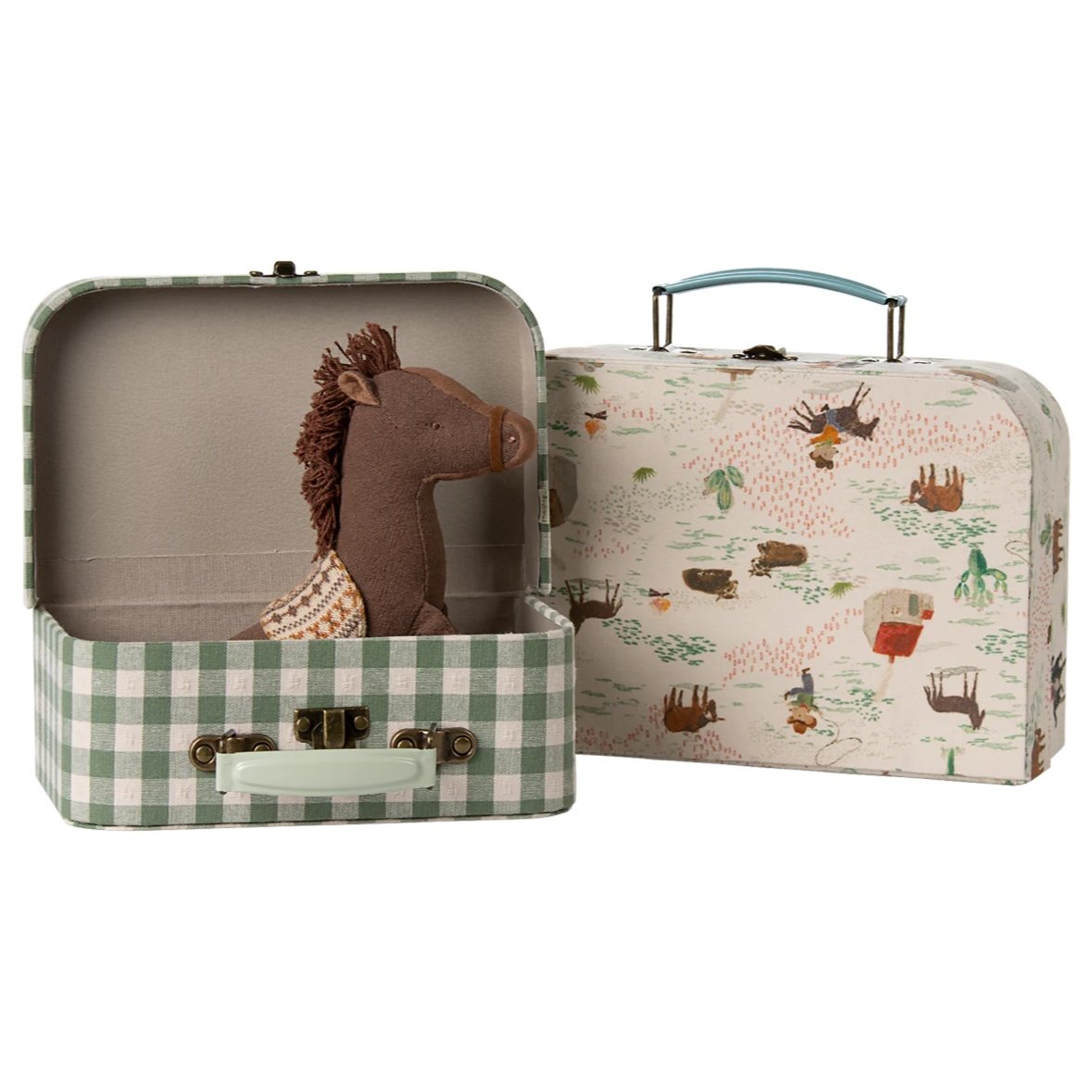 Maileg Suitcase Set, 2 Piece - Pony *Due May*