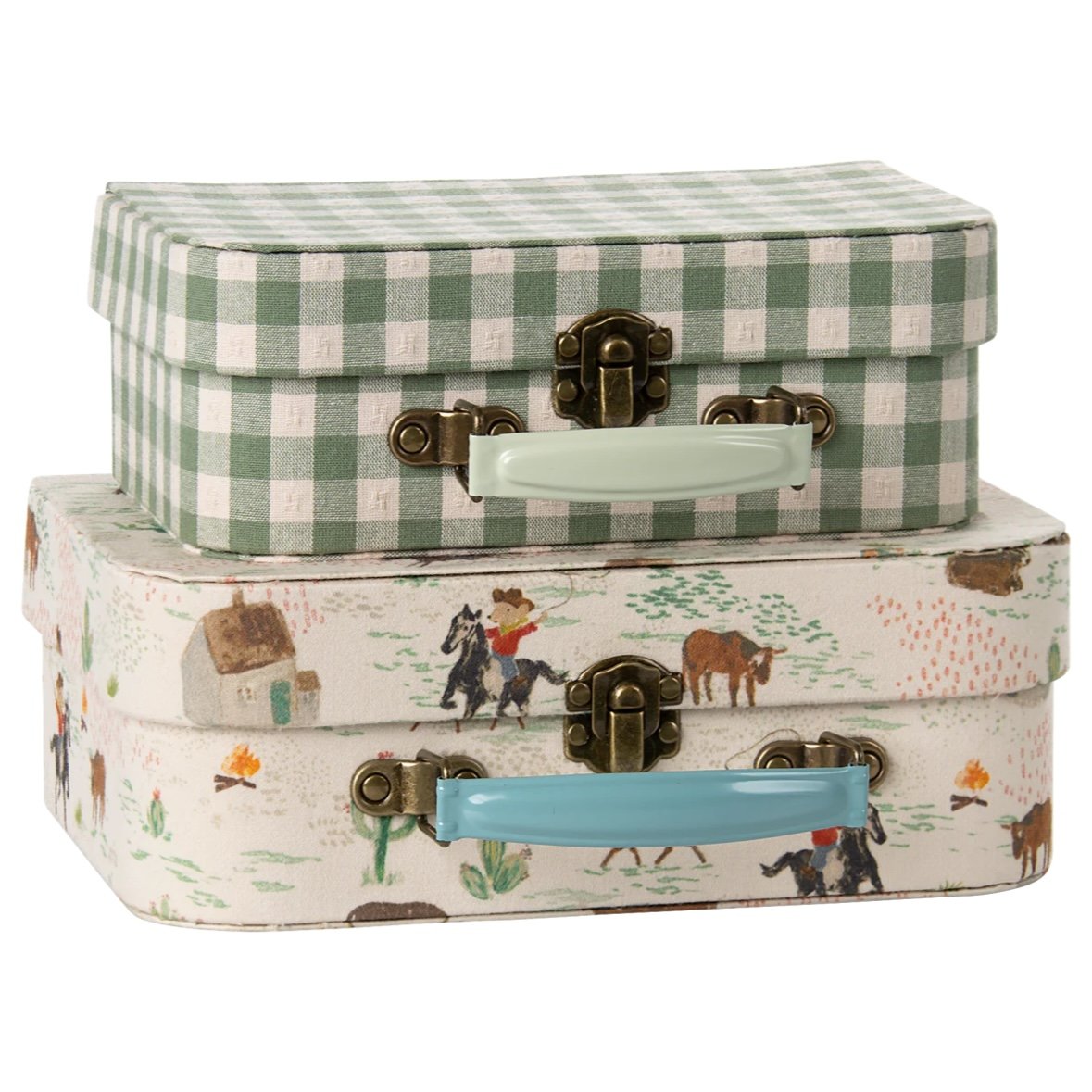 Maileg Suitcase Set, 2 Piece - Pony *Due May*