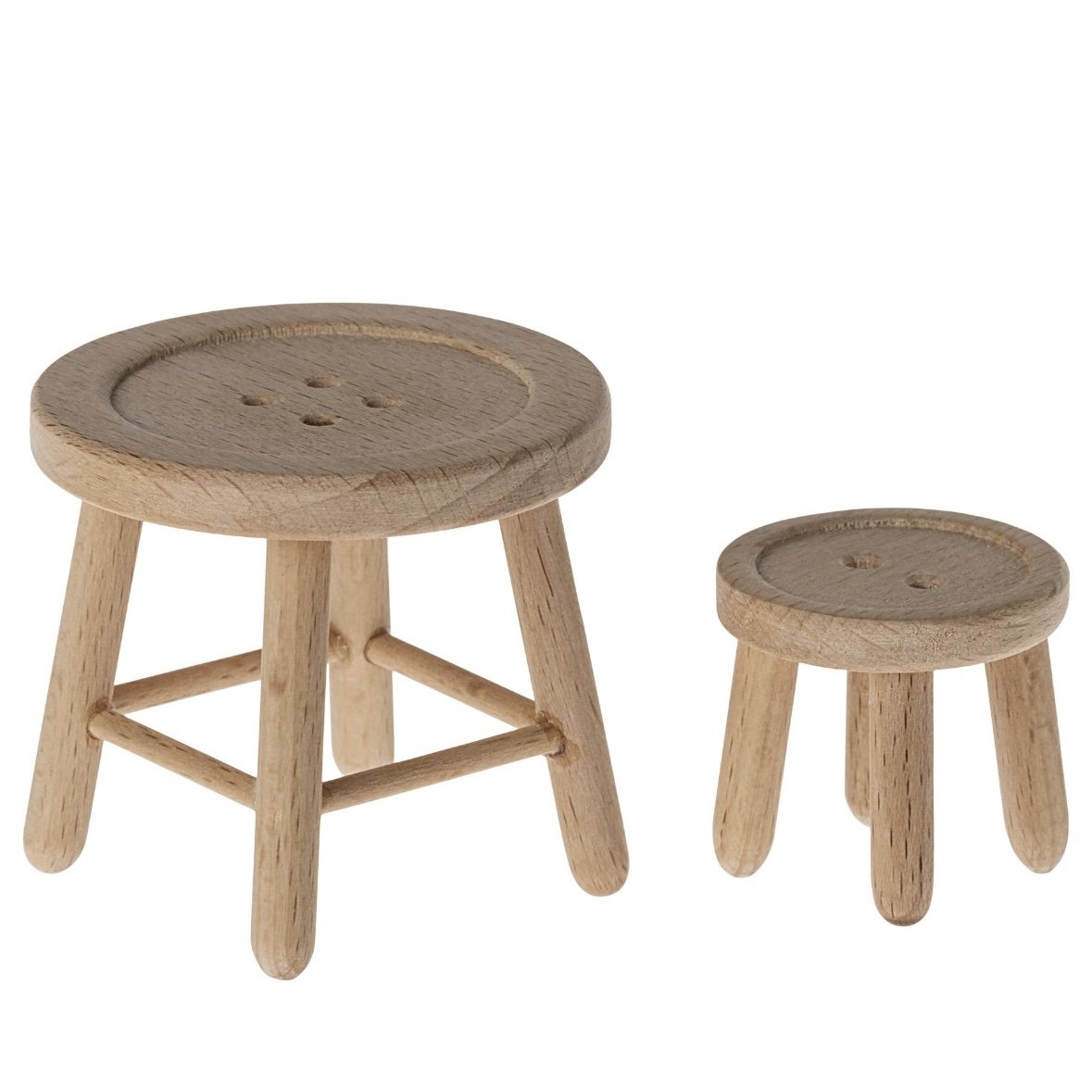 Maileg Table and Stool Set, Mouse