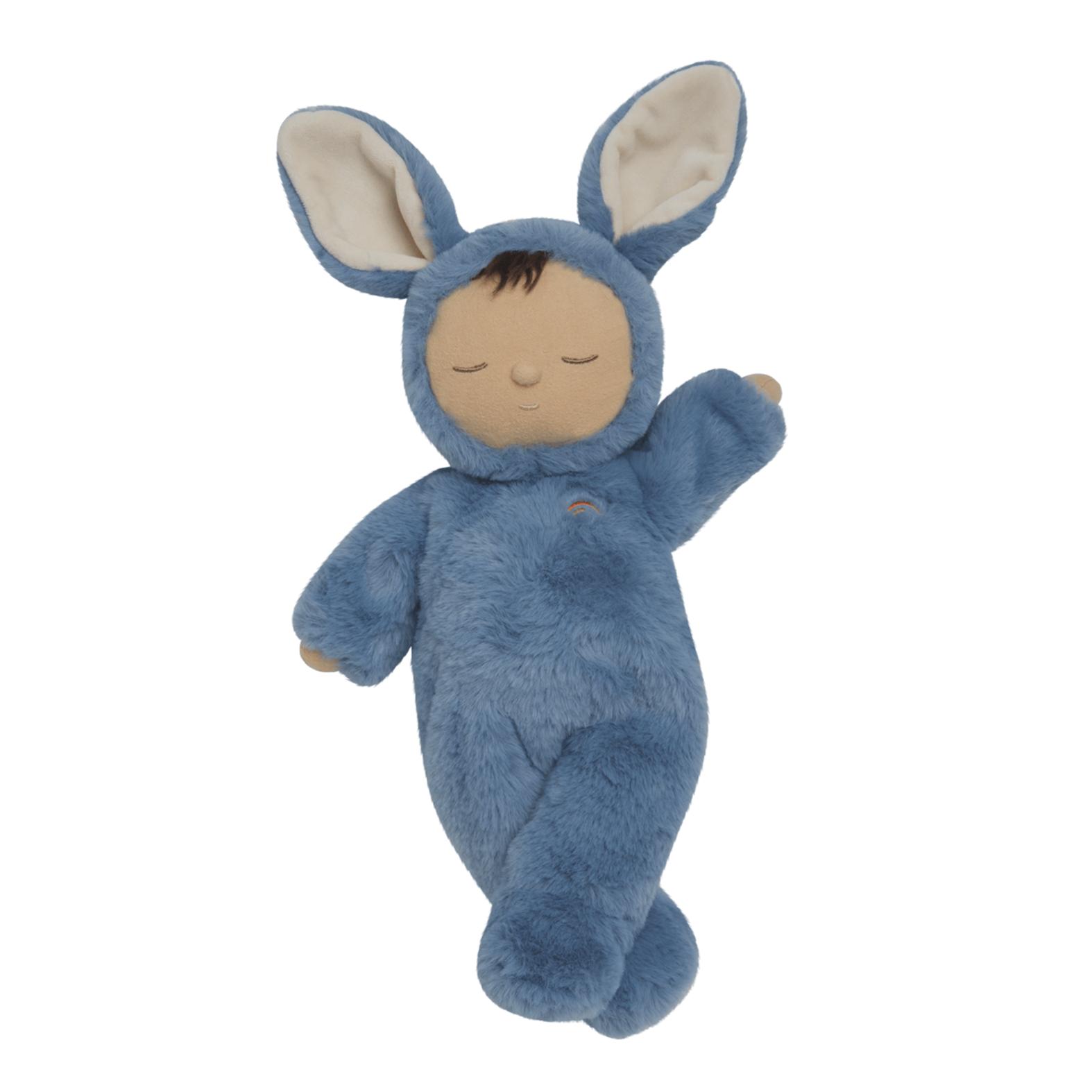 Olli Ella Cozy Dinkum Bunny Twiggy Blue resting