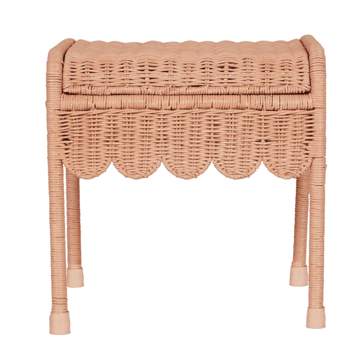 Olli Ella Petal Storie Stool - Seashell Pink